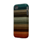 Vintage Warm Autumn Striped Pattern, Earth Tones