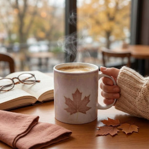 Vintage Warm Fall Tea Coffee  Mug