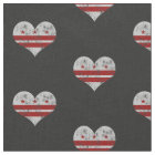 Vintage Washington D.C. Flag Hearts