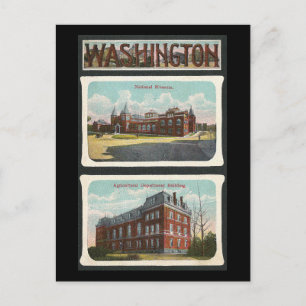 Vintage Washington Landmarks Postcard