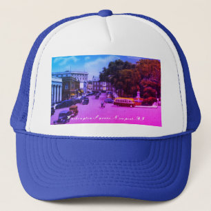 Vintage Washington Square, Newport, Rhode Island Trucker Hat