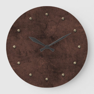 Vintage watch, brown, vintage large clock