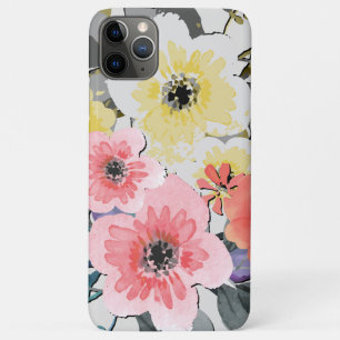 Vintage Watercolor Floral Pattern #2 iPhone 11 Pro Max Case