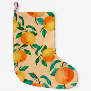 Vintage watercolor illustration background mix col small christmas stocking