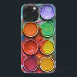 vintage watercolor palette iPhone 13 pro max case<br><div class="desc">vintage watercolor palette</div>
