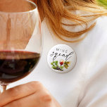 Vintage Watercolor Wine Squad 2 Inch Round Button<br><div class="desc">Make a statement with our Vintage Watercolor Wine Squad button,  boasting charming watercolor artistry that celebrates the essence of camaraderie and wine appreciation. Elevate your gatherings with a touch of vintage flair,  perfect for wine-tasting events or reunions with your wine-loving crew.</div>