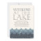 Vintage Waves Lake Weekend Getaway Invitation