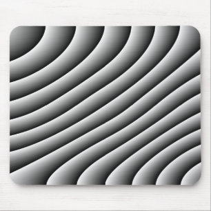 Vintage Wavy Lines Mousepad