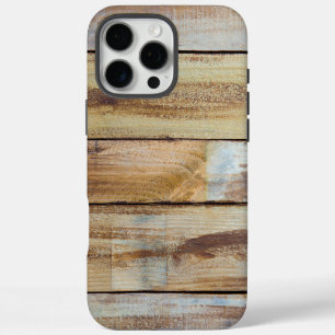 Vintage Weathered Wood Planks iPhone 16 Pro Max Case