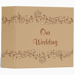 Vintage Wedding Binder