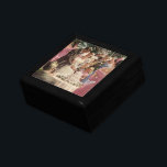 Vintage Wedding Bride Groom Newlyweds Cut the Cake Gift Box<br><div class="desc">Vintage illustration love and romance design featuring a bride and groom cutting the cake at their wedding reception party. The happy newlywed couple are enjoying being just married and celebrating with family and friends. Happily ever after!</div>