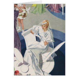 Vintage Wedding, Elegant Art Deco Bride