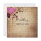 Vintage Wedding Invitation Card