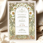 Vintage Wedding Invitations Art Nouveau by Mucha<br><div class="desc">Art Nouveau Vintage wedding invitations by Alphonse Mucha in a floral, romantic, and whimsical design. Victorian flourishes complement classic art deco fonts. Please enter your custom information, and you're done. If you wish to change the design further, simply click the blue "Customize It" button. Thank you so much for considering...</div>