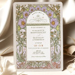 Vintage Wedding Invitations Art Nouveau by Mucha<br><div class="desc">Art Nouveau Vintage wedding invitations by Alphonse Mucha in a floral, romantic, and whimsical design. Victorian flourishes complement classic art deco fonts. Please enter your custom information, and you're done. If you wish to change the design further, simply click the blue "Customize It" button. Thank you so much for considering...</div>