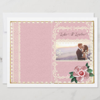 Vintage Wedding Junk Journal Livre papier couvertu