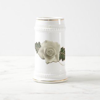 Vintage Wedding Rose Beer Stein