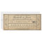 Vintage Wedding Ticket  II  Punchout