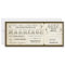 vintage wedding tickets & RSVP