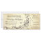vintage wedding tickets - sophisticated flourishes