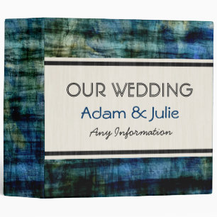 Vintage Wedding. Wood Art Binder 10