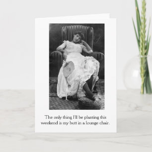 Vintage - Weekend Relaxation Card