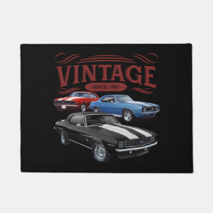 Vintage Welcome Doormat