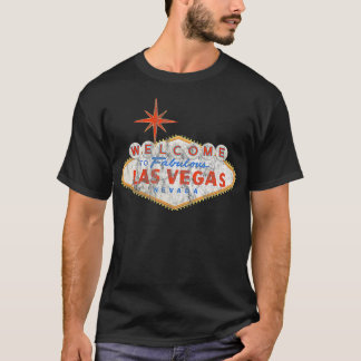 Vintage Welcome To Las Vegas Sign T-Shirt