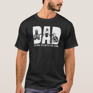 Vintage Welder Dad Welding Legend Welder Men T-Shirt