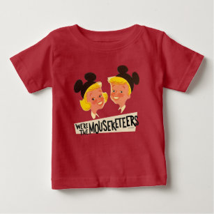 Vintage We're The Mouseketeers Baby T-Shirt