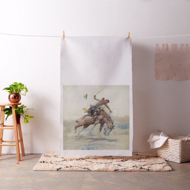 Vintage Western Bucker  Fabric (In Situ)