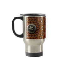 vintage western country pattern studded leather