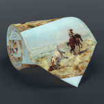 Vintage Western Cowboy Roping Steer Necktie<br><div class="desc">Vintage Western Cowboy Roping Steer Necktie</div>