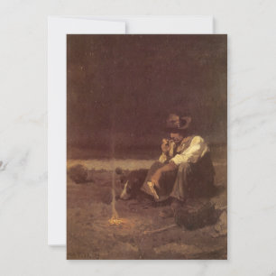 Vintage Western Cowboys, Plains Herder by NC Wyeth