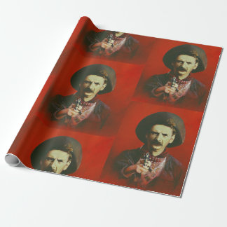 Vintage Western Outlaw Wrapping Paper