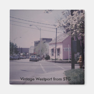 Vintage Westport Magnet - Remarkable Book Shop
