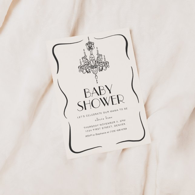 Vintage Whimsical Baby Shower Invite (Creator Uploaded)