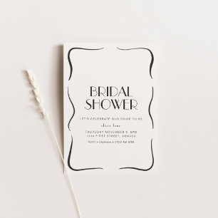 Vintage Whimsical Bridal Shower Invite