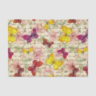 vintage,whimsical,cute,trendy,shabby,chic,floral,t tissue paper