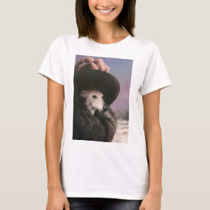 Vintage Whippet Lady T-shirt