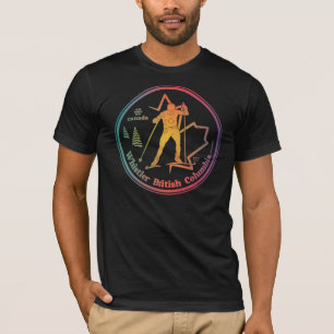 Vintage Whistler British Columbia Ski T-Shirt