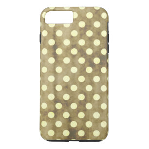 Vintage White Polka Dots Case-Mate iPhone Case