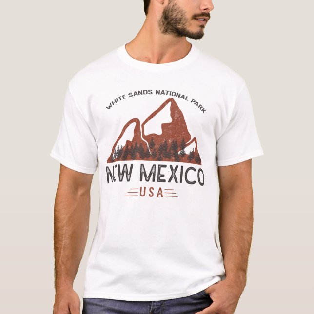 Vintage White Sands National Park T-Shirt (Front)