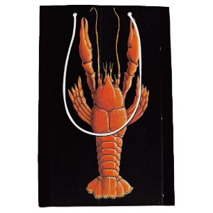 Vintage Wild Lobster Medium Gift Bag
