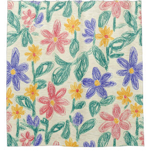 Vintage Wildflower Sketch (1)