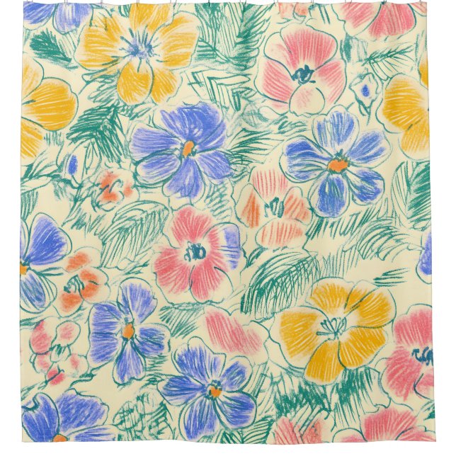 Vintage Wildflower Sketch (3) (Front)