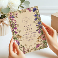 vintage wildflower wedding, botanical floral weddi