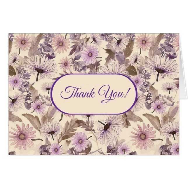 Vintage Wildflowers  (Front Horizontal)