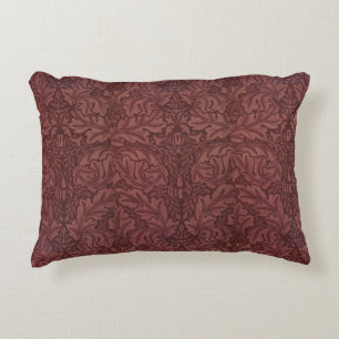 Vintage William Morris Acanthus Velveteen Accent Pillow