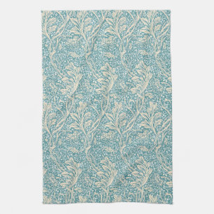 Vintage William Morris Arcadia Floral Seamless Kitchen Towel